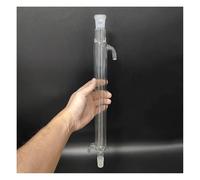 Lab Instruments Equipment Straight Condenser Cooling L. 100mm/200mm/300mm/400mm/500mm Condenser With Inner Tube Joint 19/26(E.L.80mm)