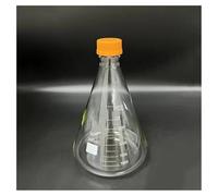 Lab Instruments Equipment Triangle Reagent Bottle With Yellow Screw Cover Borosilicate Glass 250mL-5000mL(3000mL)