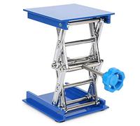 Lab Jack, Mini Scissor Lift Lab Lifting Stand Laboratory Lifting Rack Scissor Stand Platform Table Lift, Aluminum 4 X 4 Inches, Support 5kg Weight