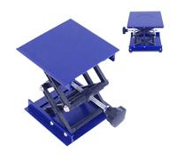 Lab Jack Stand Table Lift, 4X4 / 5.9X5.9/7.9X7.9 Aluminium Oxide Lab Stand Lifter, 5-10 Kg Support Weight, Mini Scissor Lift, 50/70/75 To 155/270/295mm 100 * 100mm
