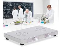 Lab Magnetic Mixer with Stainless Steel Work Plate 20-2000 RPM Stepless Speed Regulation Stirrer Machine Multi-Mixing Table Stirring Plate,2