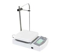 Lab Magnetic Stirrer with Digital Display, 20L Capacity, Adjustable Speed 100-2000 RPM, Includes 20-80mm Stir Bar, Clockwise/Reverse Stirring for Scientific Research