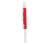 Lab Micropipette Pump 10ml 25000 Μl Plastic Red for Laboratory | High Accuracy Sampling, Quick Disassembly Cleaning, Cell and Reagent Use, Molecular Biology Chemistry Work