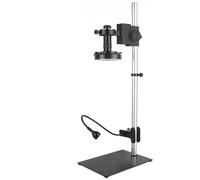 Lab Microscope Accessories 48MP 4K 2K 1080P HDMI VGA USB Industrial Video Digital Microscope Camera 1-130X Zoom C Mount Lens for PCB Phone Repair Soldering(D No Camera)