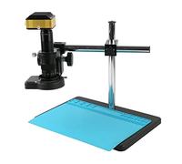 Lab Microscope Accessories FHD 2K 1080P HDMI Digital Industrial Video Microscope 180X 300X 200X 500X C mount Lens For Phone PCB Soldering