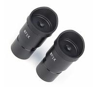 Lab Microscope Accessories Microscope Eyepieces 2 PCS Stereo Microscope 5X Wide Angle Eyepiece with Eye Cups Mounting Size 30mm 30.5mm WF5X (Size : 30.5mm)