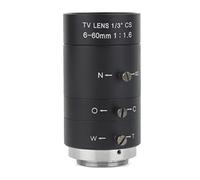 Lab Microscope Equipment HDMI USB 48MP 4K Video Microscope Camera 35MM 6-60MM Big Visual Focus Lens Microscope Accessories (Color : E 6-60MM Lens)