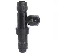 Lab Microscope Replacement Parts 200X Two Ways Dual Head Adjsutable Coaxial Light Parallel Optical Microscope Industry Camera C-Mount Zoom Lens