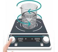 Lab Mixers Large-Capacity Magnetic Stirrer, Laboratory Heating Magnetic Mixer, 5L/10L/15L/30L/50L Forward And Reverse Stirring, 24-Hour Timing Magnetic Stirrer (MS-5L)