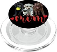 Lab Mom Chocolate Lab Black Lab Yellow Lab The Lab Mother PopSockets PopGrip for MagSafe
