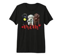 Lab Mom Chocolate Lab Black Lab Yellow Lab The Lab Mother Premium T-Shirt