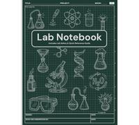 Lab Notebook: Laboratory Notebook for Researchers, Students & Professionals | 120 Pages 8.5x11 | 5x5 Quad Ruled Grid Bound Lab Note Book with Safety ... Chemistry, Biology & Physics | Green Marble