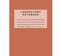 Lab Notebook with Graph Paper for Scientists and Engineers: 8.5 x 11, 120 Pages for Data, Diagrams, and Experiments (Academic Bold Collection, Miss Enginerd) (Miss Enginerd Lab Collection)