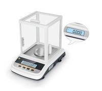 Lab Precision Analytical Balance, Double-screen Display Precision Scale Jewelry Digital Scale Weight Scale 200g/300g/500g 0.001g Commercial-Grade,TF2003S (200g 1mg)