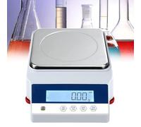 Lab Precision Analytical Balance Scale 6Kg/0.1G Electronic Weighing Scale Scientific Scale Centigram Scale, Calibrated Scale | Gram Scale For Chemistry, Labs, Jewelry