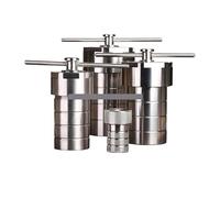 Lab Pressure Reactor 5-500ml Hydrothermal Autoclave Reactor with PTFE Chamber Synthesis High Pressure Distion Tank(150ml Set)