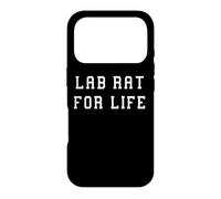 Lab Rat for Life Funny Science-Tech Statement Case for iPhone 17 Pro