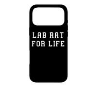 Lab Rat for Life Funny Science-Tech Statement Case for iPhone 17 Pro Max