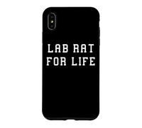 Lab Rat for Life Funny Science-Tech Statement Case for iPhone XS Max