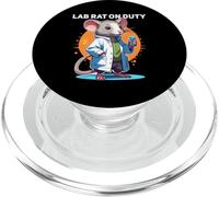 Lab Rat on Duty. Hilarious Lab technician Science Enthusiast PopSockets PopGrip for MagSafe