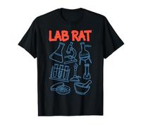 Lab Rat Science Chemistry Physics Scientist Laboratory Value Graphic T-Shirt