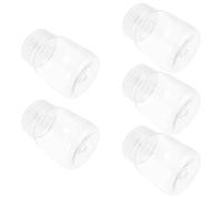 Lab Reagent Bottle 350ml PC Wide Mouth 5pcs for Plant Tissue Culture
