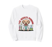 Lab results pending Funny dog science lover Sweatshirt