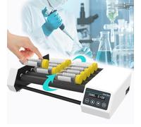 Lab Roller Mixer 6 Roller Mixer, Digital Orbital Shaker, Adjustable Speed, with Timer Mode and Led Digital Display, for Chemical Pharmaceuticals Apparatus