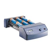 Lab Roller Mixer Lab Orbital Rotator Shaker, Digital Display, 70rpm with 6 Rollers, Rolling and Swinging Modes, for Tubes 8-70mm, 280mm Roller Length - Ideal for Labs and Classrooms