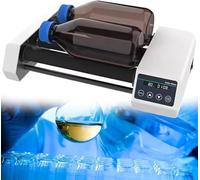 Lab Roller Mixer Lab Reagent Bottle Shaker, Digital Roller Mixer with Timer (1min-23h59min), Adjustable Speed (20-80rpm), Continuous Modes for Chemical and Biological Testing