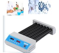 Lab Roller Mixer, Orbital Rotator Shaker with 2 Working Modes and 25mm Amplitude, Adjustable 20-99rpm Speed and 1min-99h59min Timing, Stable and Even Operation, for Medical Environmental