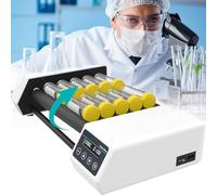 Lab Roller Mixer Tube Roller Mixer,Lab Mixer with Continuous Mode,20-80rpm Speed Adjustable Mixer,Digital Orbital Shaker,for School Laboratory,6pro