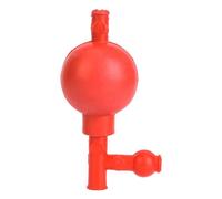 Lab Rubber Suction Bulb Safe Quantitative Pipette Ball with Red Color for Laboratory Use