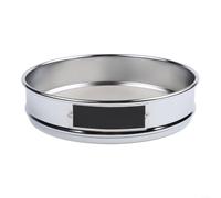 Lab Sieve 20cm Test Sieve Industrial Sifter for Metal Ash Sorting - Heavy Duty Mesh Screen Various Apertures(300 mesh)