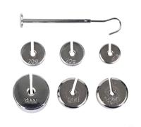Lab Slotted Weight, 200g 50g 20g 10g, Slotted Weights for Classroom Research