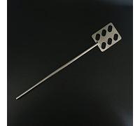 Lab Stainless Steel Stirring Rod Lab Overhead Stirring Rod Stainless Steel Square Paddle Multiple Sizes 40-80mm(40x8x300mm)
