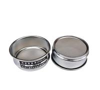 Lab Standard Test Sieve, 1pc 304 Stainless Steel 190-500 Mesh 10cm Diameter for Lab Sampling(325mesh(0.045mm))