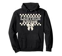 Lab Tech Blood Bank Cute Coquette Bow Laboratory Scientist Pullover Hoodie