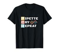 Lab Tech DNA Technician Molecular Biology Pipette Science T-Shirt