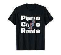Lab Tech DNA Technician Molecular Biology Pipette Science T-Shirt
