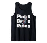 Lab Tech DNA Technician Molecular Biology Pipette Science Tank Top