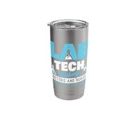 Lab Tech - Laboratory Technician Lover Medical Technologist Stainless Steel Insulated Tumbler