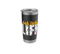 Lab Tech Life Laboratory Medical Technologist Lab Technician Stainless Steel Insulated Tumbler