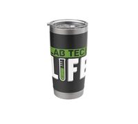 Lab Tech Life Technologist Laboratory Technician Lab Tech Stainless Steel Insulated Tumbler