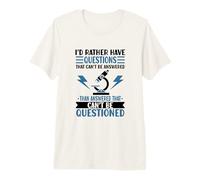Lab Technician Design for Microbiology Tech - Have Questions Premium T-Shirt