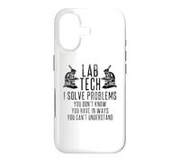 Lab Technician Design For Microbiology Tech - Solve Problems Case for iPhone 17