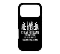Lab Technician Design For Microbiology Tech - Solve Problems Case for iPhone 17 Pro