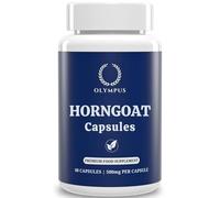 Lab Tested Pure HornGoat+ 20% | 1000mg Serving Fast Absorption | One Pure Ingredient | for Male Performance, Strength, Energy, Natural