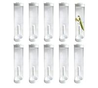 Lab Tubes | Clear Storage Container | Specimen Tubes with Lids | for Outdoor Camping Hiking Science Project Biology Study Nature Exploration
