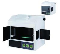 Lab Ultraviolet Analysis Light Chamber,Tester Fluorescence Detector | Closed Uv Transilluminator Complete Safety Cover Design For University Lab Molecular Biology Fluorescent Substance Testing